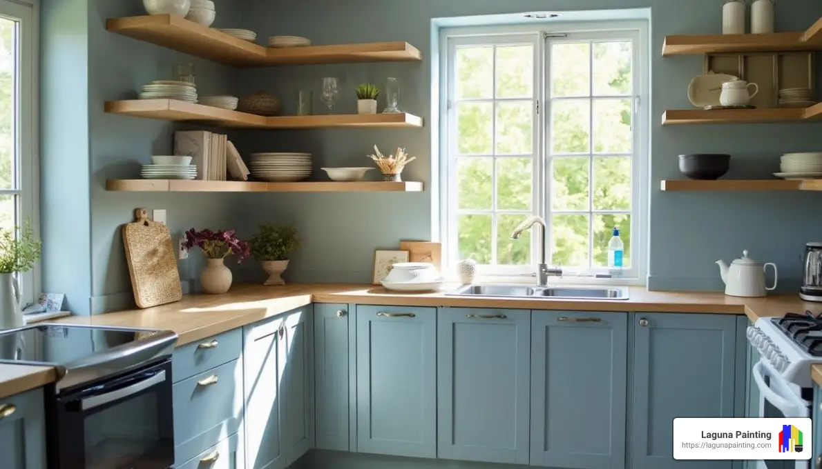 Benjamin Moore Smoke - new construction interior paint colors