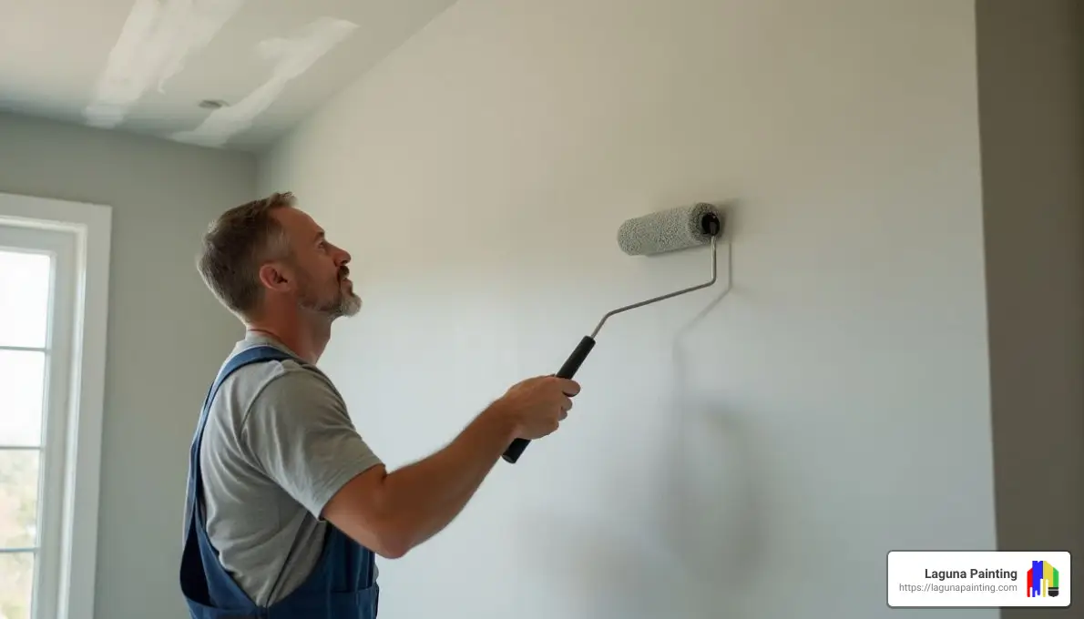Painting Techniques - new construction painting sequence