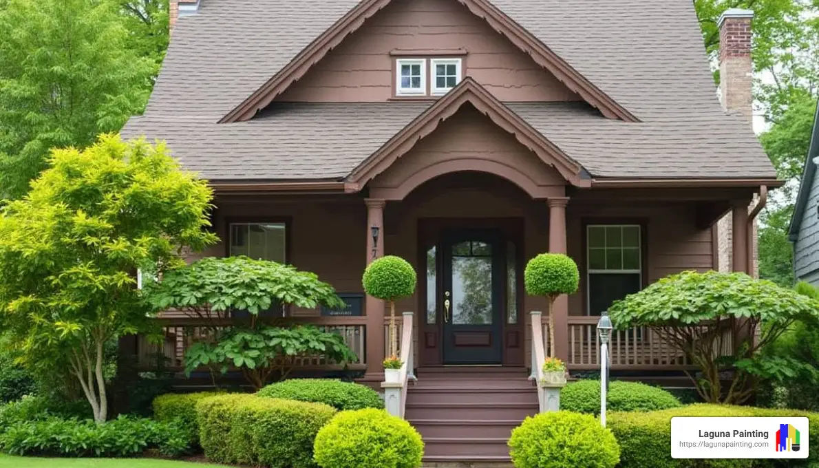 Dragon’s Breath 1547 by Benjamin Moore - best exterior house paint colors