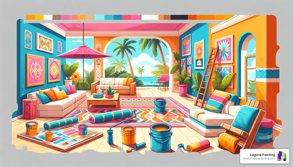 interior house painting - interior painters orange county