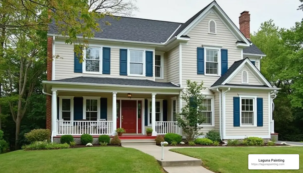 Paint Lifespan by Material - how often should you paint the exterior of your house