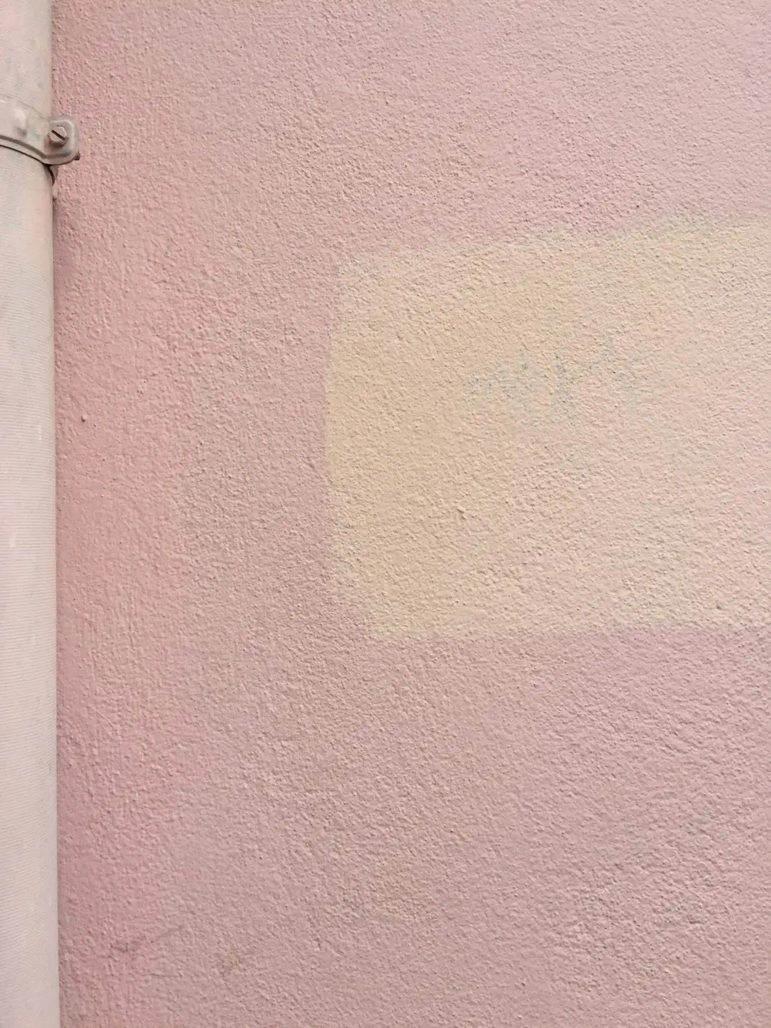 Different paint finishes on a wall